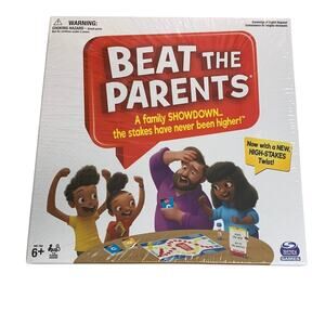 Beat the Parents Ultimate Family Showdown Board Game 2-6 Players Age 6+ Sealed